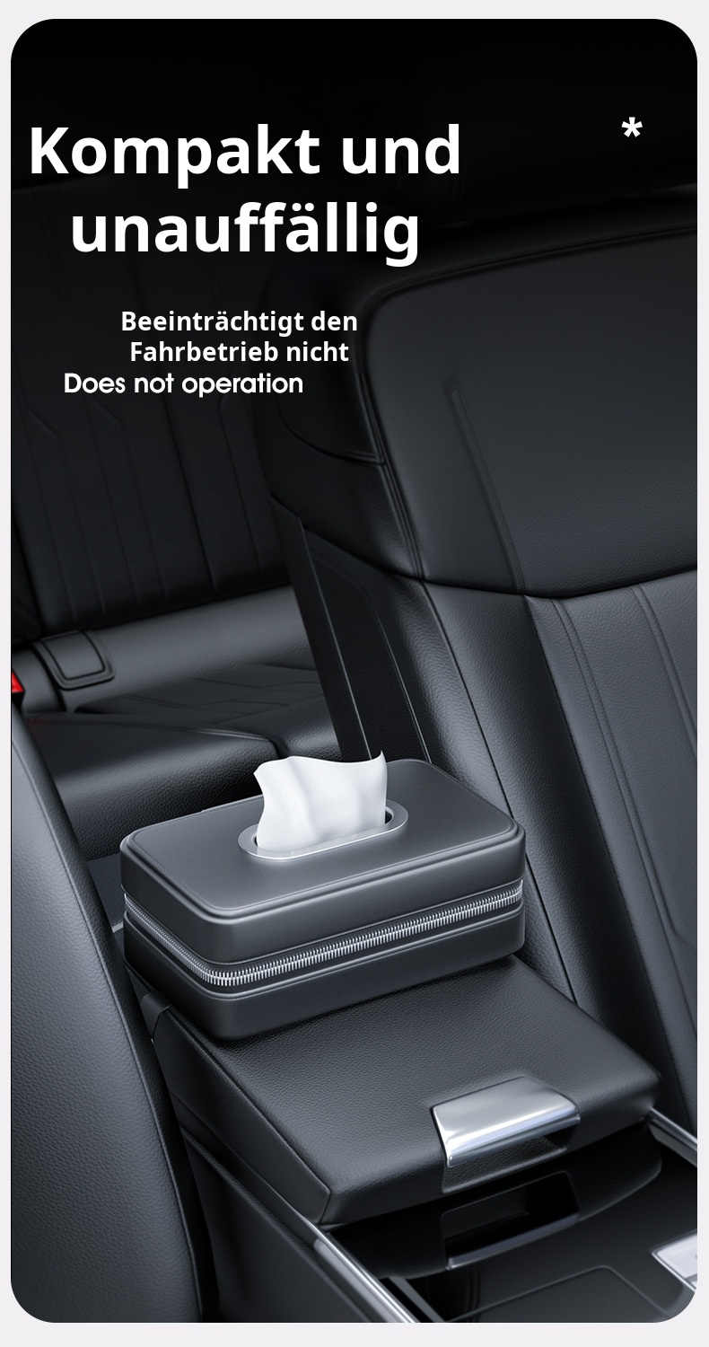 Auto-Taschentuchbox für mehr Hygiene unterwegs