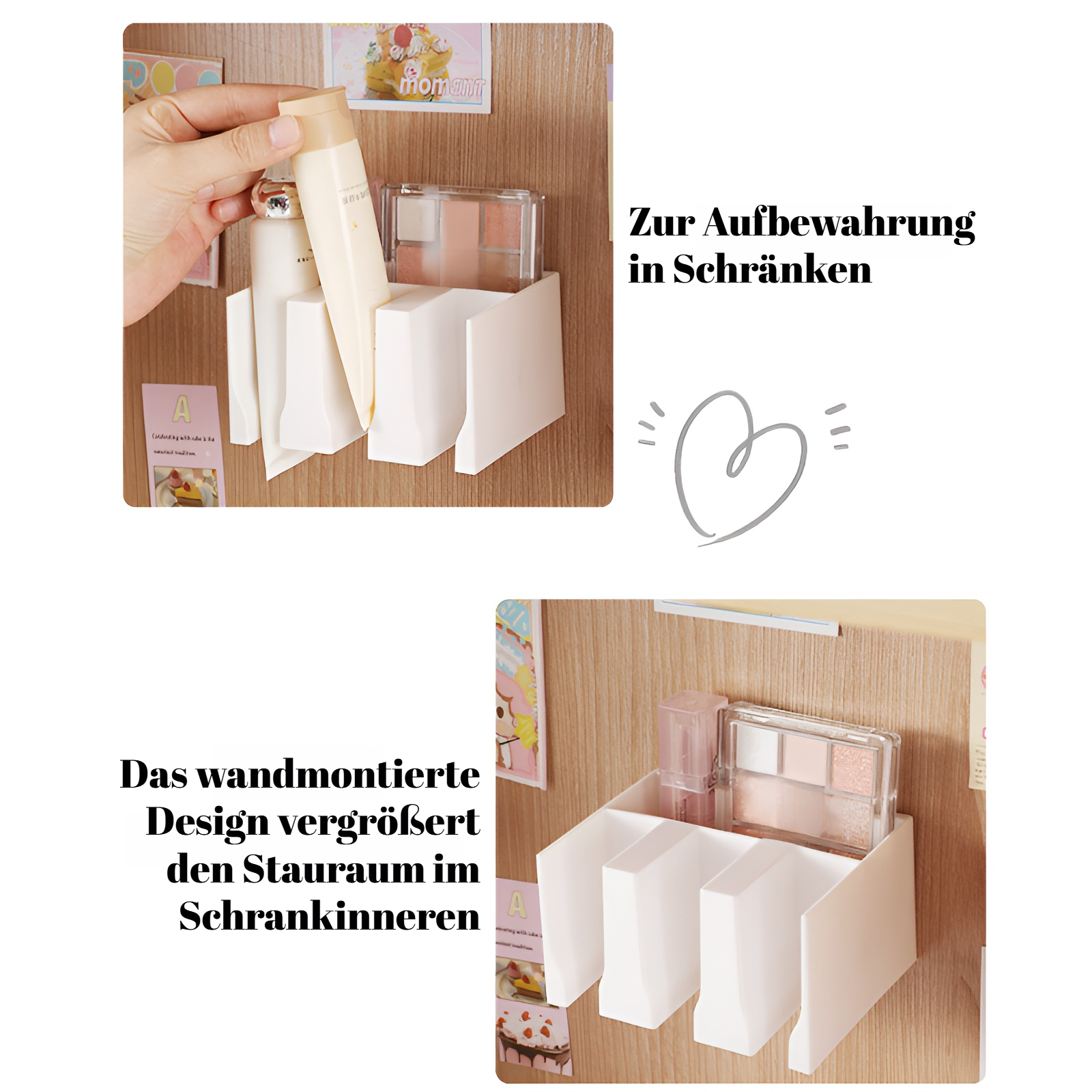 Multifunktionales Regal für Badezimmer und Toilette