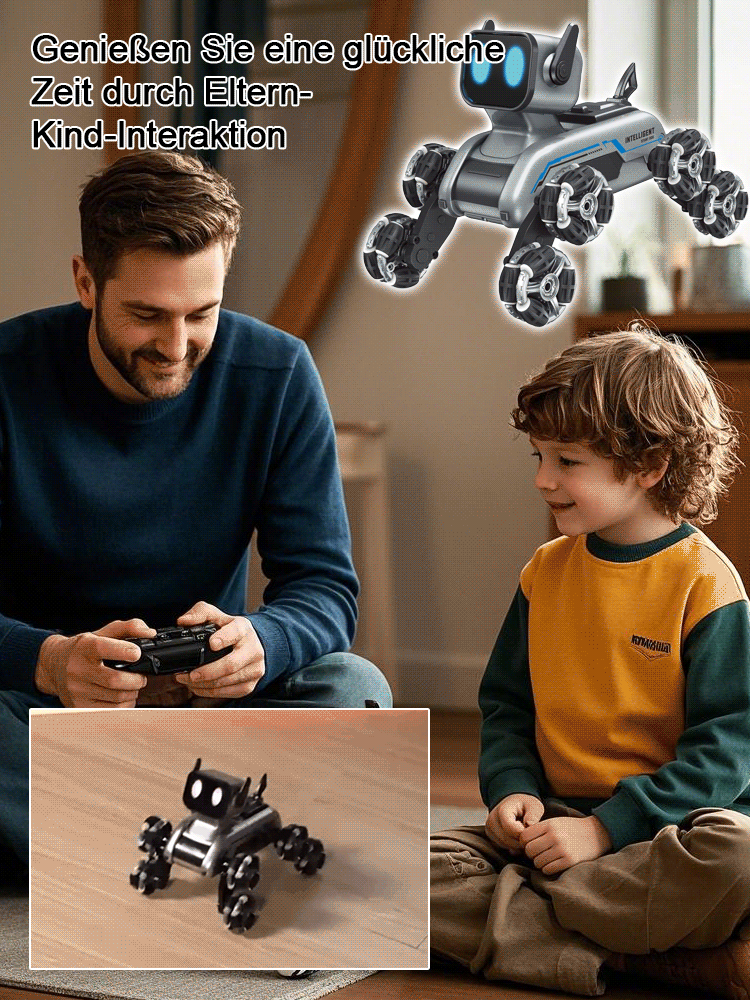 【Achträdriger mechanischer Stunt-Hund】Erwachsene können Stress abbauen und Kinder können sich für eine Weile von ihren Smartphones und Videospielen lösen.