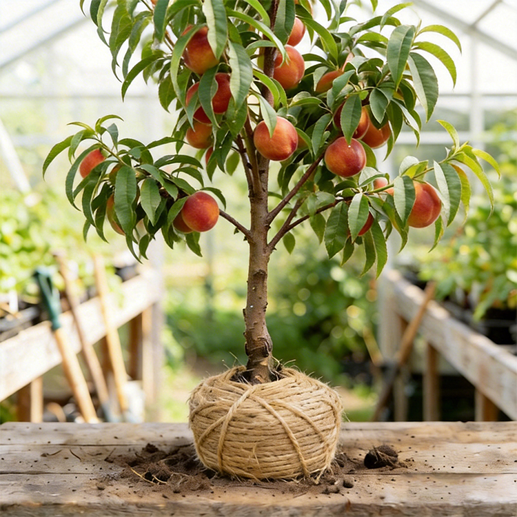【Geisenheimer Elite-Züchtung】Riesen-Nektarinenbaum | Ernte noch in diesem Juli | Winterhart bis -35°C ✨Gratis Versand DE ✨