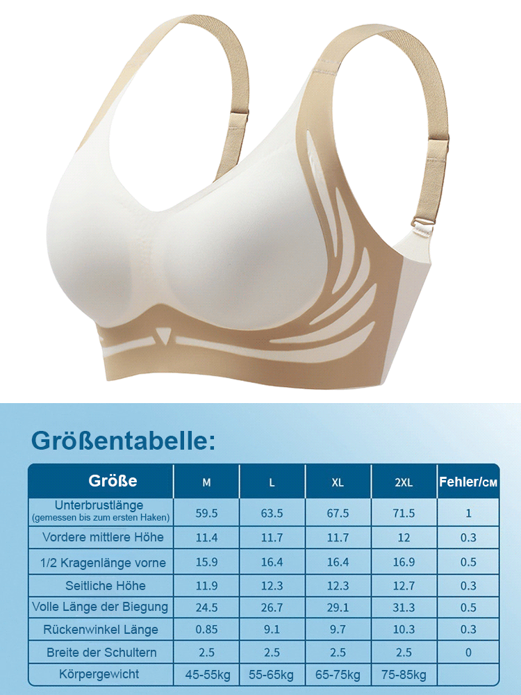 【Kostenlose Testversion】Nicht abfärbende, formende Unterwäsche🏅Große Brüste klein zeigen, sofort 10kg dünner machen！