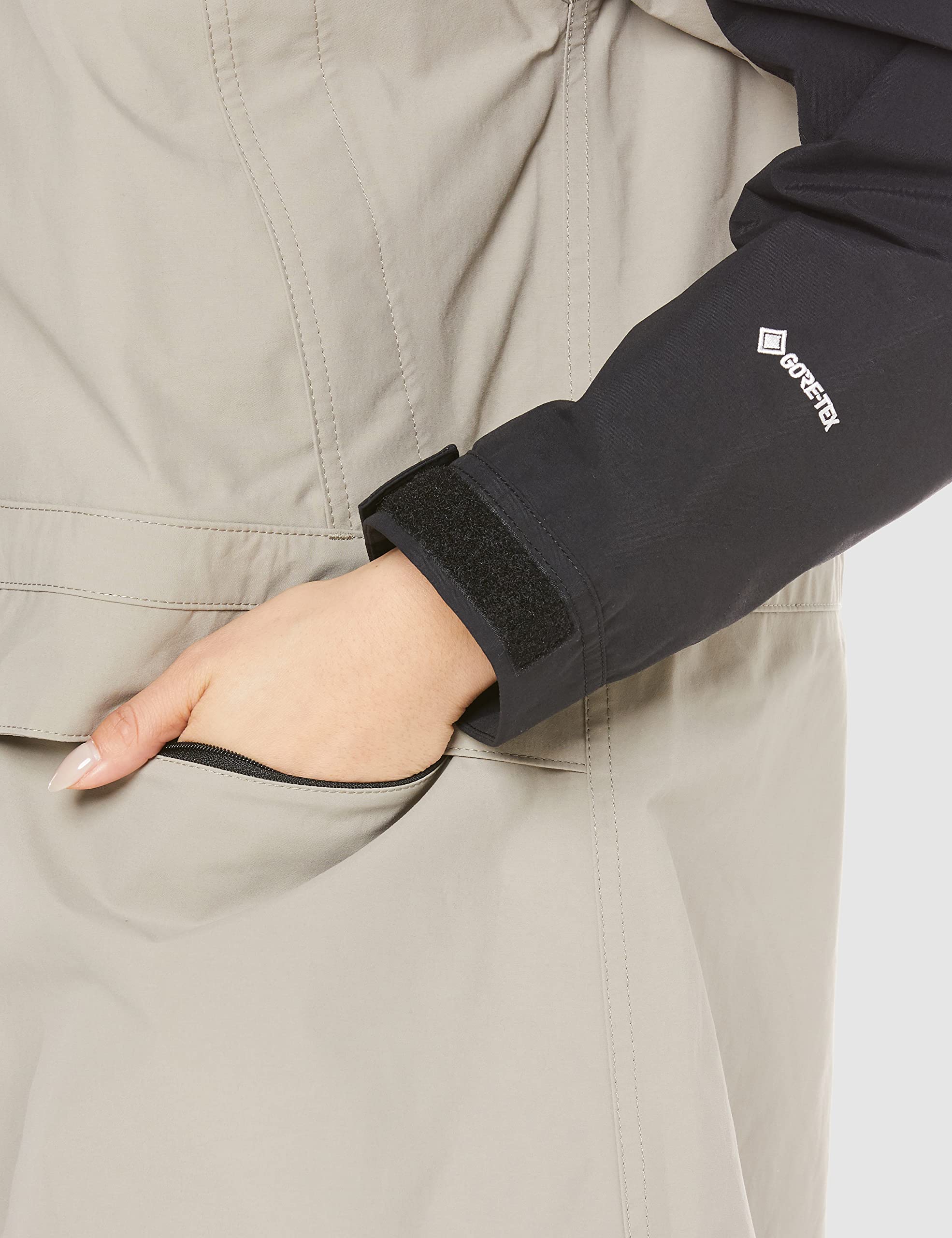 女性の軽量登山ジャケット防水通気性アウトドア キャンプ