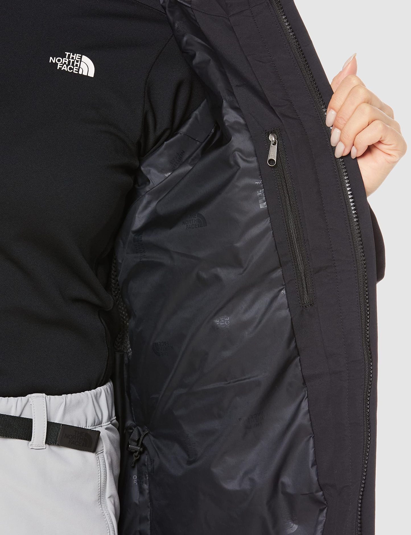 女性の軽量登山ジャケット防水通気性アウトドア キャンプ