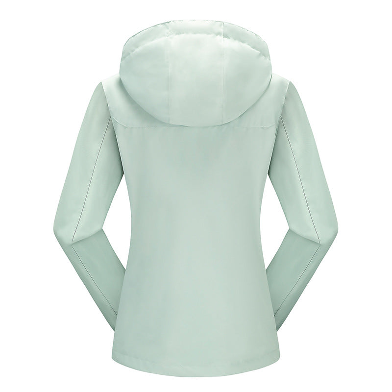 Women Outdoor Mountaineering Autumn Winter Jacket Windproof And Waterproof