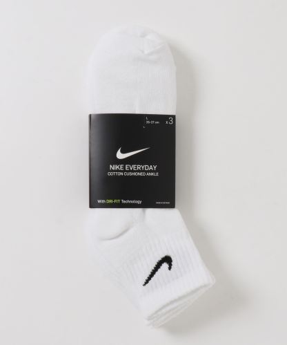 NIKEアパレル》3Pエプ リデ イクッションクウオ一タ-ソックス