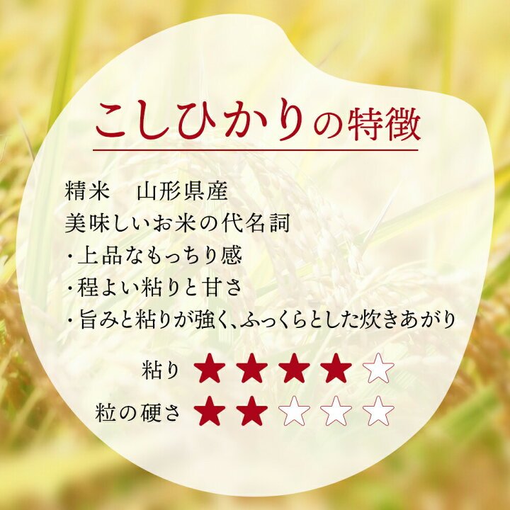 ＜在庫あり＞令和5年産 山形県産 米 コシヒカリ こしひかり 10kg (5kg×3袋) 高評価 新米 お米 コメ 精米 お米 白米 ご飯 新米 単一原料米 令和四年産 15kg コメ 仕送り ギフト プレゼント 精米したて 送料無料 米 10kg