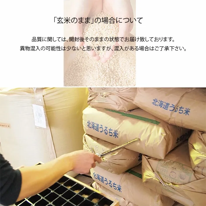令和7年産 北海道産 ななつぼし 玄米 10kg (5kg×2袋セット) ＜玄米／白米／分づき米＞