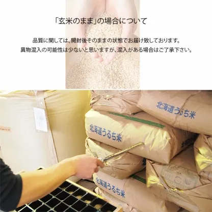 令和7年産 北海道産 ななつぼし 玄米 10kg (5kg×2袋セット) ＜玄米／白米／分づき米＞