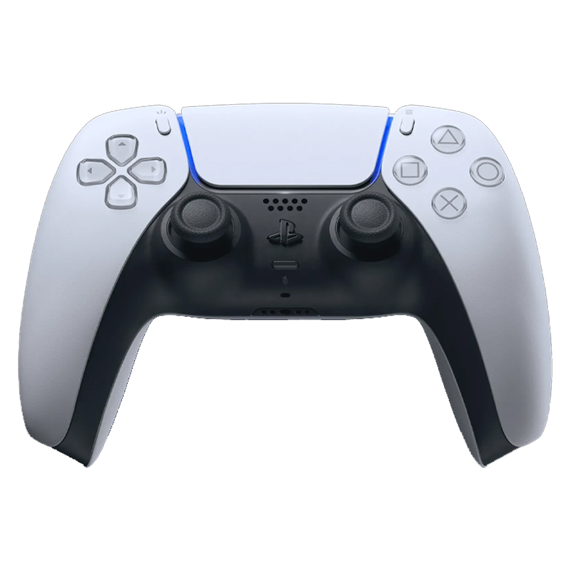 PS5 standard package: PS5 console (ultra-thin model) + white PS5 DualSense wireless controller