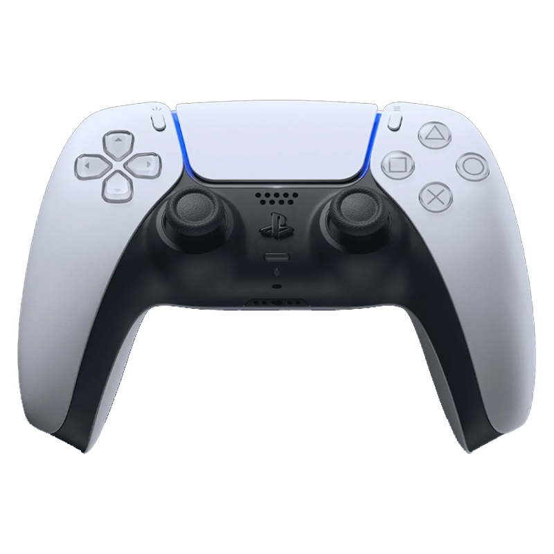 PS5 standard package: PS5 console (ultra-thin model) + white PS5 DualSense wireless controller