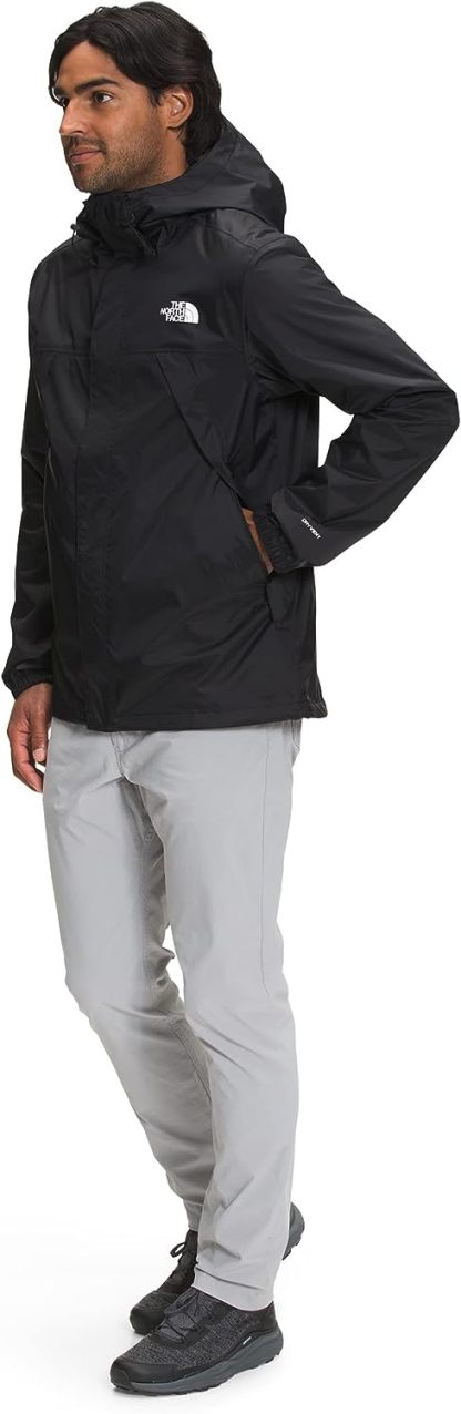 The NttgORTH Face Men's Rain Hooded Jacket