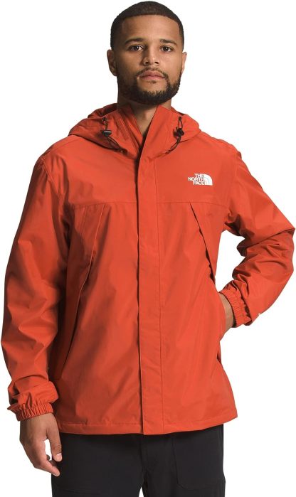 The NttgORTH Face Men's Rain Hooded Jacket
