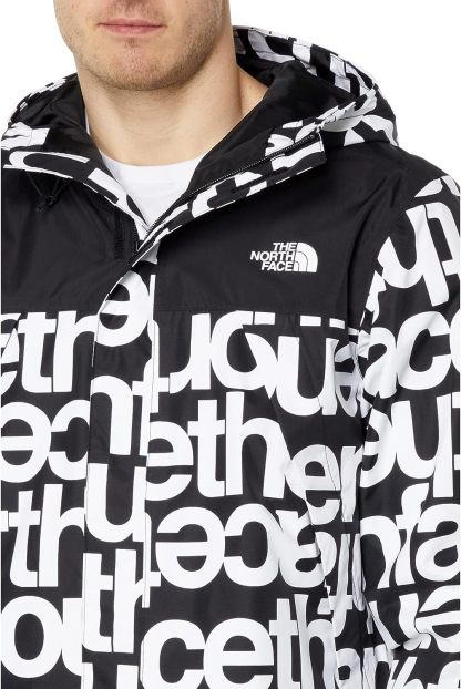 The NttgORTH Face Men's Rain Hooded Jacket