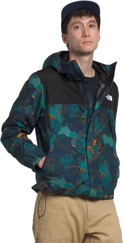 The NttgORTH Face Men's Rain Hooded Jacket
