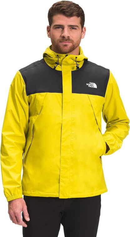 The NttgORTH Face Men's Rain Hooded Jacket