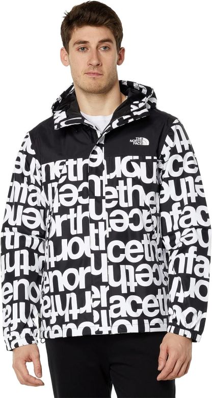 The NttgORTH Face Men's Rain Hooded Jacket