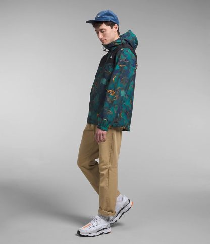 The NttgORTH Face Men's Rain Hooded Jacket