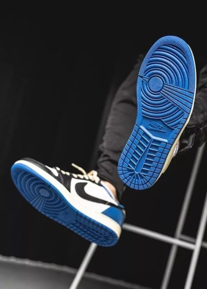 G-DRAGONジョイント名TS X AJ1 MILITARY BLUE 稲妻のとげローカット