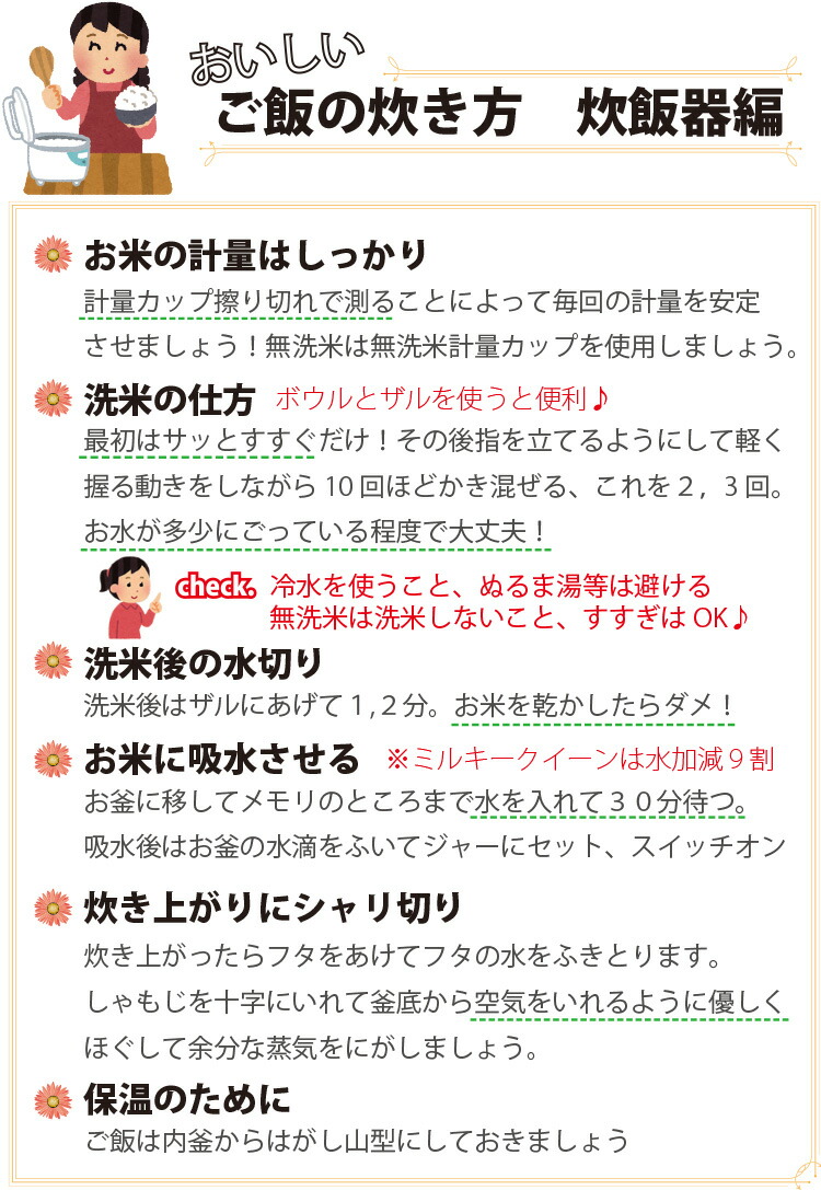 おいしい炊き方