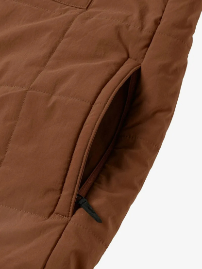 ポケット収納中綿ベスト