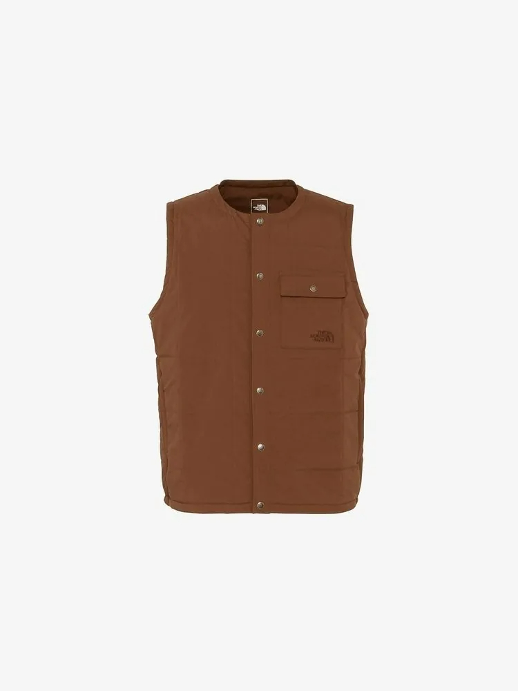 ポケット収納中綿ベスト