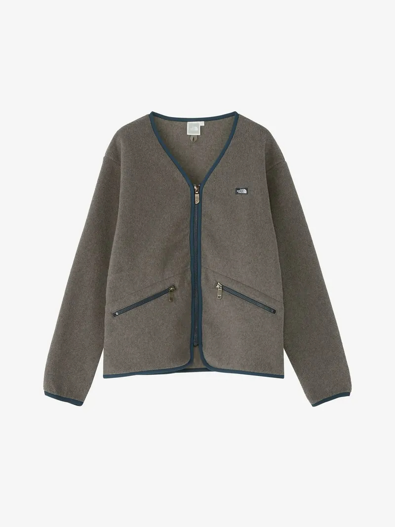 レディース プラッシュ カーディガン ジャケット