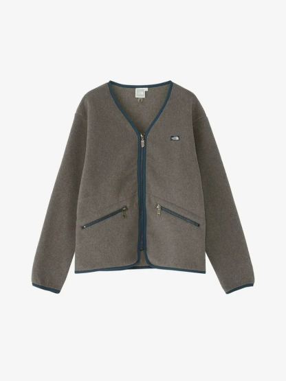 レディース プラッシュ カーディガン ジャケット