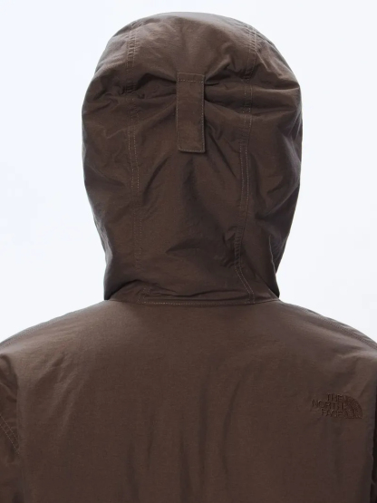 レディースバージョン、撥水加工、ファー裏地付きフード付きジャケット