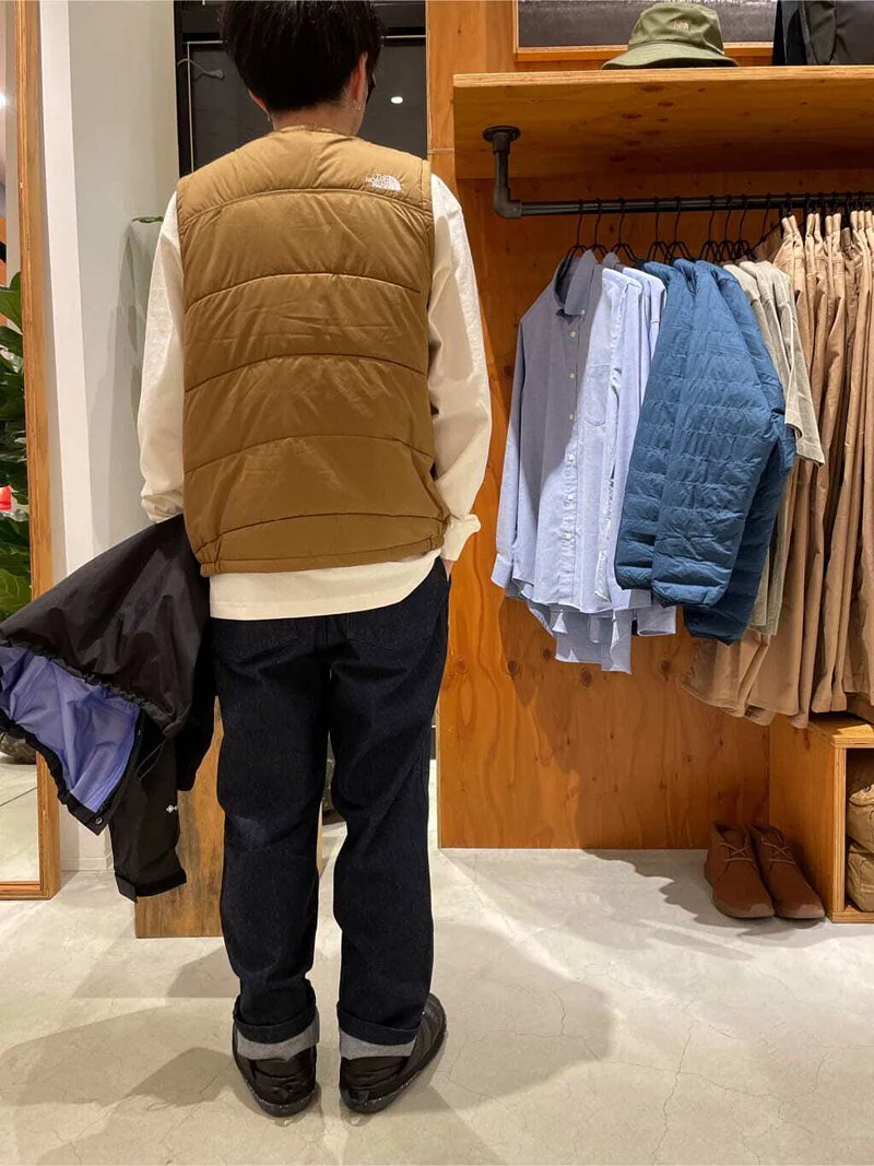 パッド入りベスト