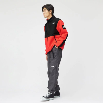 カラーブロックスタンドカラージャケット（メンズ・ウィメンズ同型）