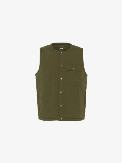 ポケット収納中綿ベスト