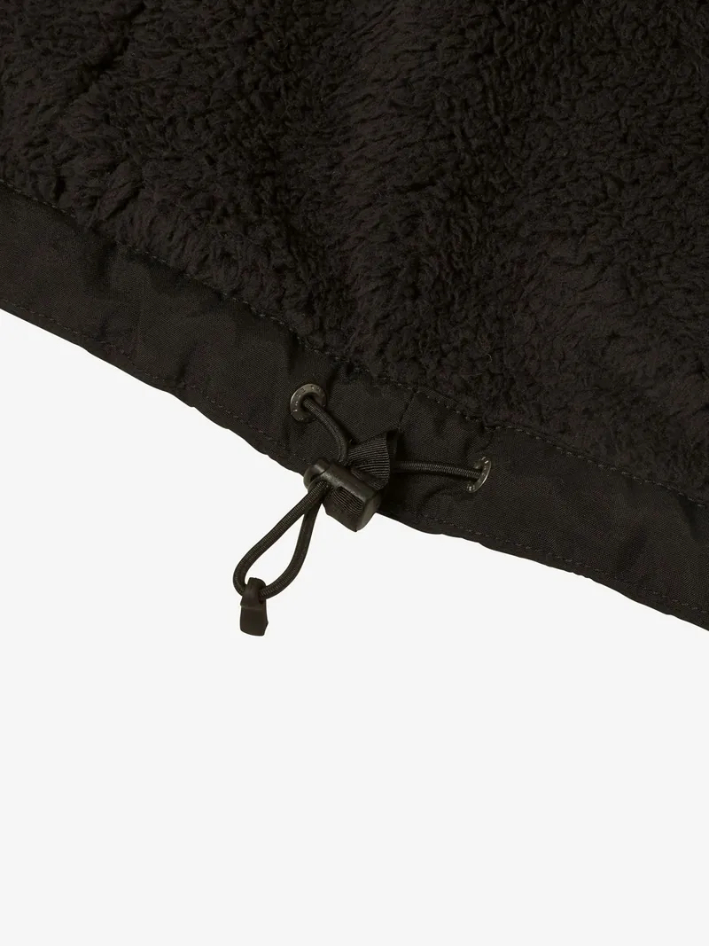 レディースバージョン、撥水加工、ファー裏地付きフード付きジャケット