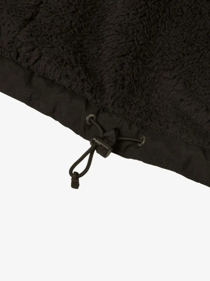 レディースバージョン、撥水加工、ファー裏地付きフード付きジャケット