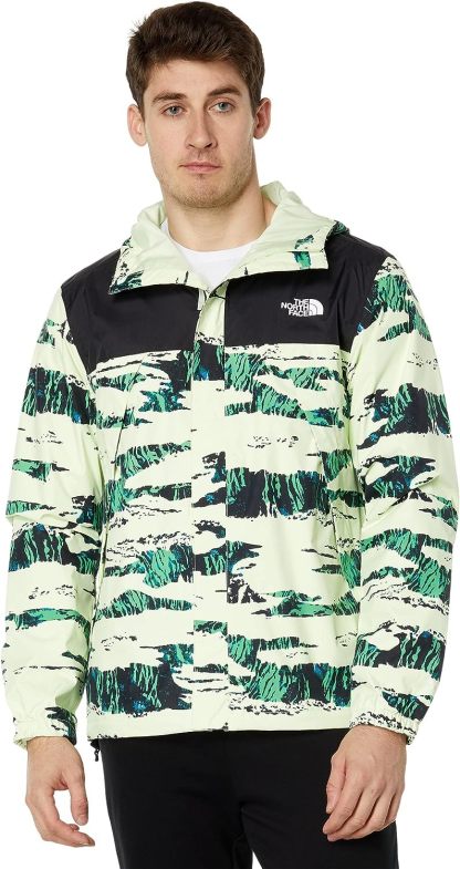 The NttgORTH Face Men's Rain Hooded Jacket