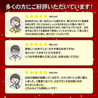 【ふるさと納税】米 定期便 ! 期間限定!! 寄附額改定!! ＜最短2日後発送＞or＜選べる配送時期＞【令和7年産】茨城県産 お米 2種 4種 食べくらべ 5kg 10kg 20kg 3kg 12kg 30kg 精米 小分け 即納 送料無料 コシヒカリ ランキング 1位 2025年産 ブランド米 3回 3ヶ月