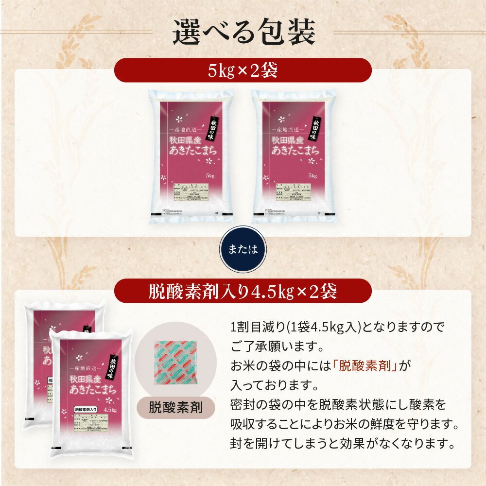 令和7年産 秋田県産 あきたこまち 10kg 白米 精米 お米【送料無料】