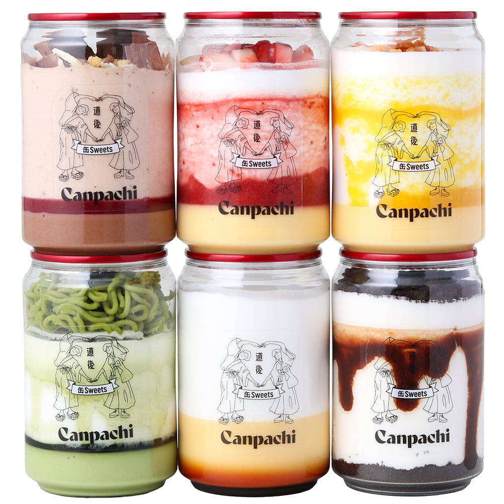 冷凍 スイーツ バレンタイン[愛媛 道後] ケーキとプリンの缶詰６点セット (6種類) 特製 プリン 手作り ケーキ 要冷凍 お取り寄せ 詰め合わせ 誕生日 ギフト おしゃれ 贈り物 プレゼント 送料無料 女性 贅沢 自分用 ご褒美 お祝い デザート 家族でシェア Canpachi カンパチ