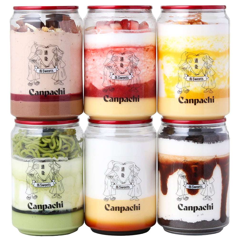 冷凍 スイーツ バレンタイン[愛媛 道後] ケーキとプリンの缶詰６点セット (6種類) 特製 プリン 手作り ケーキ 要冷凍 お取り寄せ 詰め合わせ 誕生日 ギフト おしゃれ 贈り物 プレゼント 送料無料 女性 贅沢 自分用 ご褒美 お祝い デザート 家族でシェア Canpachi カンパチ
