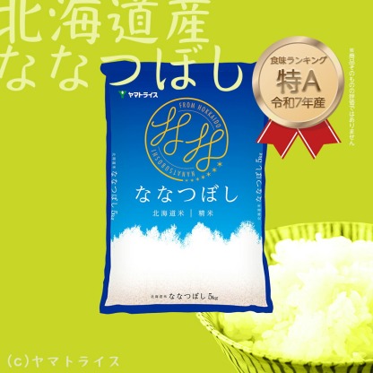 ななつぼし 10kg (5kg×2) 北海道産 白米 令和7年産 米 お米 お中元 お歳暮 贈答 特A