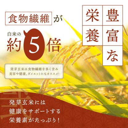 発芽米【ファンケル 公式】 [FANCL 発芽玄米 玄米 ビタミン 発芽米 カルシウム ギャバ ミネラル 米 gaba 健康食品 マグネシウム 健康 お米 食物繊維 こめ おこめ ビタミンb1 ビタミンe プレゼント 糖質オフ 無洗米 低糖質 玄米ご飯 低カロリー 北海道米]