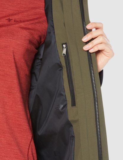 女性の軽量登山ジャケット防水通気性アウトドア キャンプ