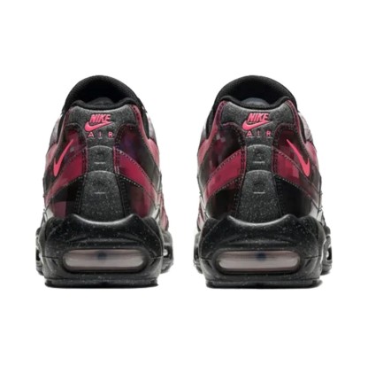 Nittgke Air Max 95 Cherry Blossom サクラ ノンスリップ軽量ロートップ ランニング シューズ、男性および女性用、ブラック