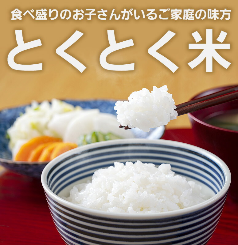 矢萩商店オリジナルブレンド米「とくとく米 10kg」