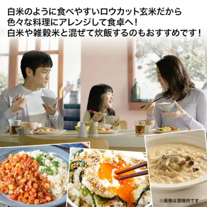 金芽ロウカット玄米 8kg(2kg ×4袋) 窒素充填パック 令和7年産 無洗米 無洗米玄米 工場直送 糖質 カロリーオフ 白米モードで炊飯できる 玄米 送料無料 東洋ライス公式 美味しく食べやすい玄米