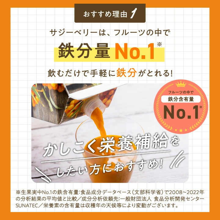 豊潤サジー 1000ml サジージュース【紙パックタイプ】 公式 フィネス 200種類以上の栄養素が含まれたドリンク ジュース 鉄分 リンゴ酸 ミネラル ビタミンC βカロテン アミノ酸 ビタミンE 有機JASサジー原料 健康食品 送料無料 沙棘 スーパーフード 栄養補給 サジーベリー