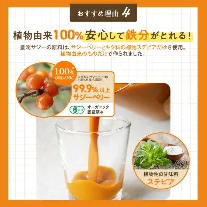豊潤サジー 1000ml サジージュース【紙パックタイプ】 公式 フィネス 200種類以上の栄養素が含まれたドリンク ジュース 鉄分 リンゴ酸 ミネラル ビタミンC βカロテン アミノ酸 ビタミンE 有機JASサジー原料 健康食品 送料無料 沙棘 スーパーフード 栄養補給 サジーベリー