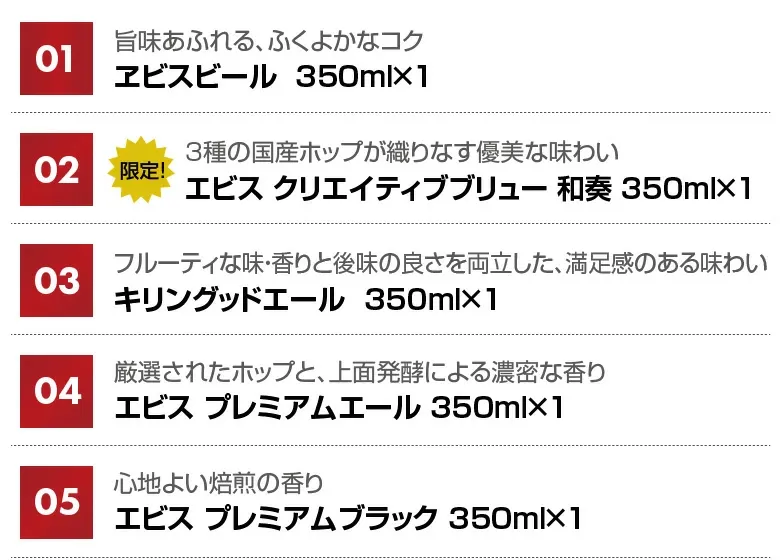 バレンタイン 2026 誕生日プレゼント 国産プレミアムビール 10種 飲み比べセット 限定 エビス 和奏 入 飲み比べ ギフト 10本×350ml キリングッドエール ビール 内祝い お供え◎