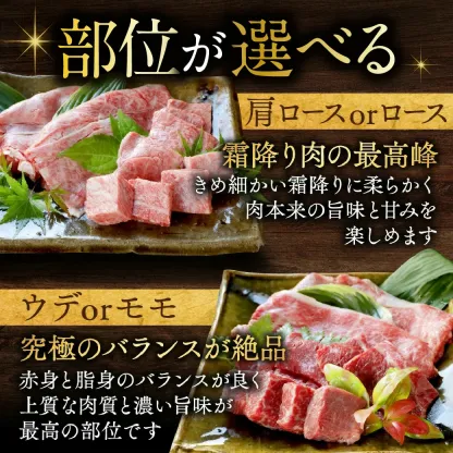 【ふるさと納税】総合＆ジャンル2冠達成 畜産農家応援【部位＋カット＋重量＋発送時期が選べる！】宮崎牛【赤身＆霜降り】or【赤身】- 選べるカット 宮崎牛 牛肉 500g 1kg 2kg 送料無料 【都城市】