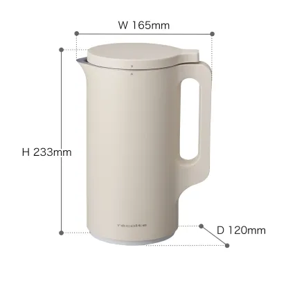 ●楽天1位●【2大特典付き＋30レシピ付】レコルト 豆乳メーカー 全自動 豆乳機 スープメーカー 自動調理 ポタージュメーカー ミキサー ブレンダー 保温 スープ 豆乳 おかゆ おから お粥 離乳食 自動調理器 スムージー 味噌汁 豆乳マシン RSY-2［ recolte 自動調理ポット ］