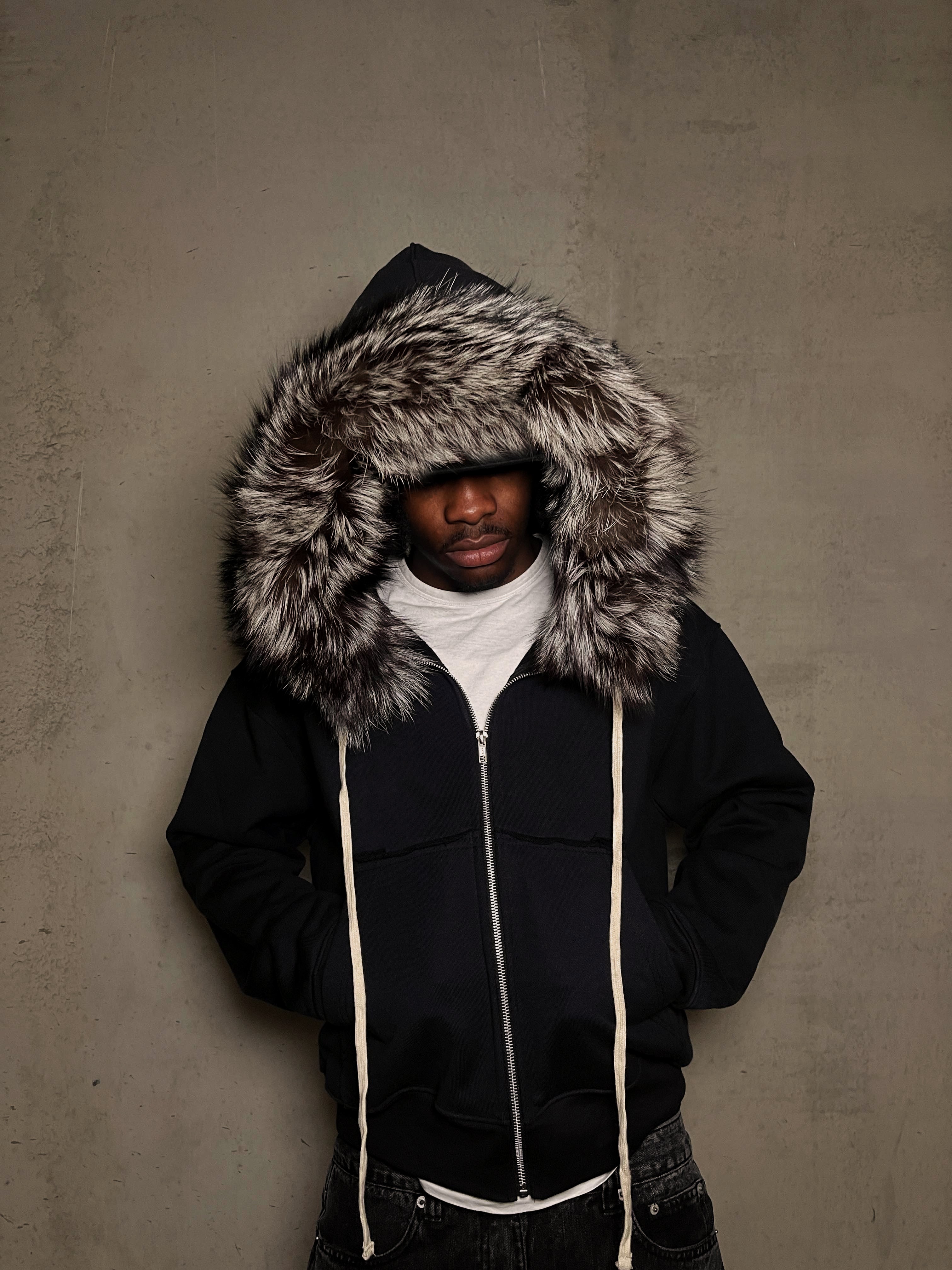 V3 Fur Hoodie